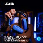 LOGITECH SANS FIL GAMING G535 (PS4/PS5/PC/MAC) BLACK/BLUE – Image 3