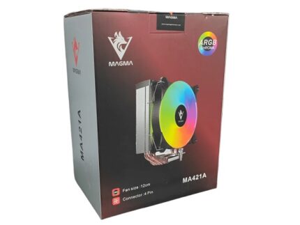 MA 421A MAGMA FAN ARGB 12CM BLACK