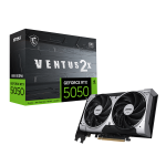 RTX 5050 8GO GDDR6 MSI VENTUS 2X OC BLACK