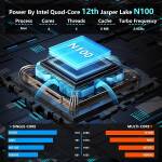 STREAM LEXUS NS15N CELERON N100 12GEN /8GO DDR4 /512GO SSD/ 15.6" FHD IPS/ WIFI 6E – Image 2