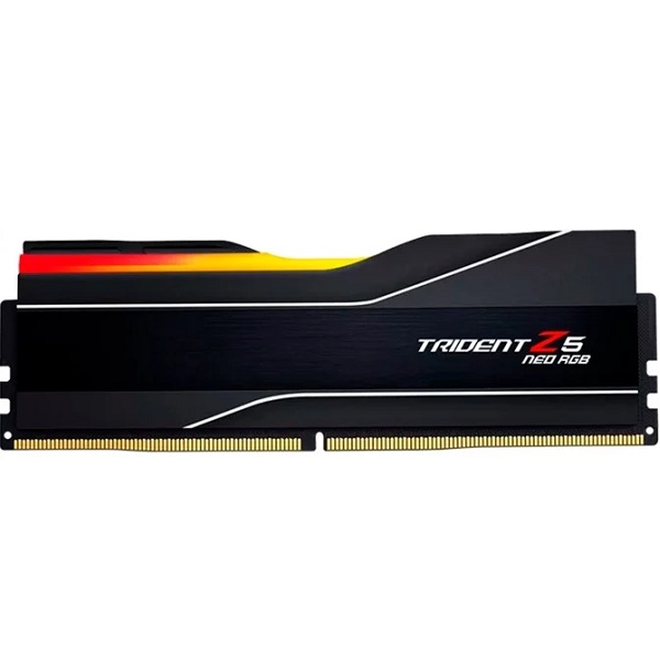 G_Skill_32_Go_DDR5_6400_Kit__M_moire_vive@@100014898_1 UDIMM DDR5 16GO 6400MHZ CL32 GSKILL TRIDENT Z5 ARGB NOIR AMD – Image 1
