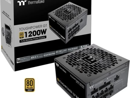 THERMALTAKE 1200W THOUGHPOWER GT 80+ GOLD BLACK