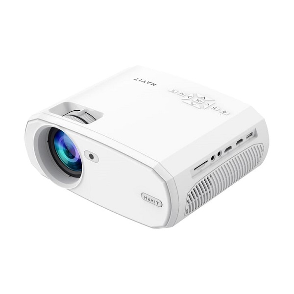 havit-pj202-full-hd-1080p-tasinabilir--45f-dc MINI HAVIT PJ221 PRO FHD USB/HDMI/AUX 3.5/TYPE-C – Image 1