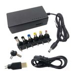 CHARGEUR UNIVERSAL GLOBAL EVOLUTION 12-24V / 96Watt /8 connecteurs + FICHE BLUE HP ET USB LENOVO