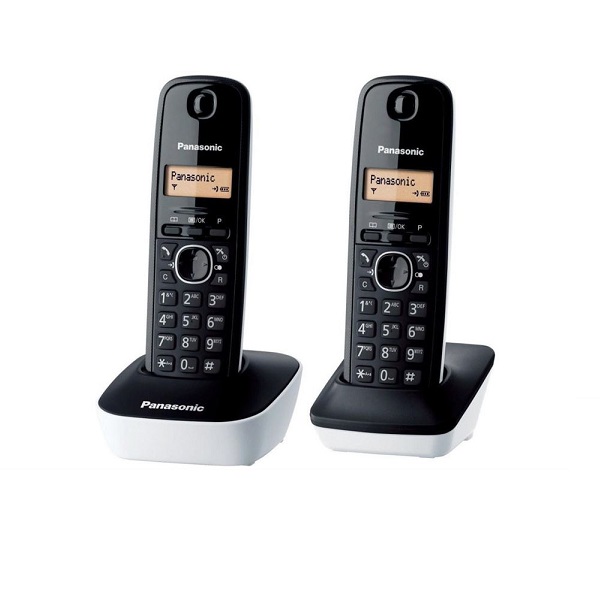 3756-1 (3) TELEPHONE PANASONIC KX-TG1612 SANS FIL BLACK – Image 1