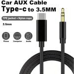 CABLE TYPE-C TO AUX SX-32 hi-fi STEREO BOITE ROUGE – Image 2