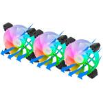 PACK FANS X3 MARS GAMING MF-3AR REVERSE BLADE BLACK – Image 2