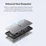 DISQUE DUR EXTERNE SSD 2TB LEXAR ES3 1050/1000MB/S (TYPE-C /IP54) – Image 2