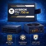 HYBROK 750WG 80 PLUS GOLD 230V FULL MODULAR – Image 2