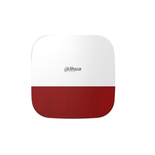 Img_33188029 SIREN DAHUA EXTERIEUR SANS FIL ARA13-W2ARA13-W2(868) AVEC FLASH ROUG – Image 1