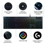 LOGITECH MECHANIQUE SANSFIL G815 LIGHTSPEED RGB BLACK – Image 3