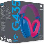 LOGITECH SANS FIL GAMING G435 BLUE&PINK