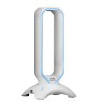 SUPPORT CASQUE MARS GAMING 2 IN 1 MHHX WHITE RGB