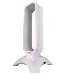 SUPPORT CASQUE MARS GAMING 2 IN 1 MHHX WHITE RGB – Image 2