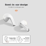 ECOUTEUR BLUETOOTH LDNIO EARBUDS T03  BT 5.3/ 20H BEIGE – Image 2