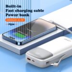 POWER BANK 20000MAH LDNIO PQ20 20W PD (01xTYPE-C / 01xTYPE-A / CABLE TYPE-C ET IPHONE) – Image 2