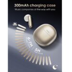 ECOUTEUR BLUETOOTH LDNIO EARBUDS T10 BT 5.4/ 30H / IPX4 GOLD – Image 2