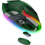 RAZER SANSFIL BASILISK V3 PRO 35K PHANTOM GREEN EDITION TRI MODE RGB – Image 3