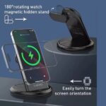 CHARGEUR SANSFIL LDNIO WL02 5IN1 15W (PHONE/WATCH/EARBUDS/STAND/NIGHT LAMP) – Image 3