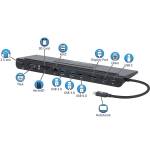 STATION D'ACCEUIL MANHATTAN 100W USB C TO 11 IN ONE DOCK – Image 3