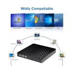 GRAVEUR DVDRW EXTERNE USB 3.0 HAYSENSER HY-DRW08 MAC COMPATIBLE (TYPE-A / TYPE-C) – Image 3