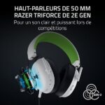 RAZER BLACKSHARK V3 X HYPERSPEED SANSFIL (2.4GHZ-BT) (PC/XBOX ONE/XBOX SERIS X-S) WHITE – Image 6