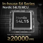 ATTACK SHARK X11 SANSFIL ULTRA CARBON 8K NORDIC 54L15 PURPLE – Image 2