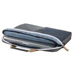 HAMA BAG 17.3"/44CM H2401725 FLORENZ GREY AVEC BLEU TESSU – Image 2