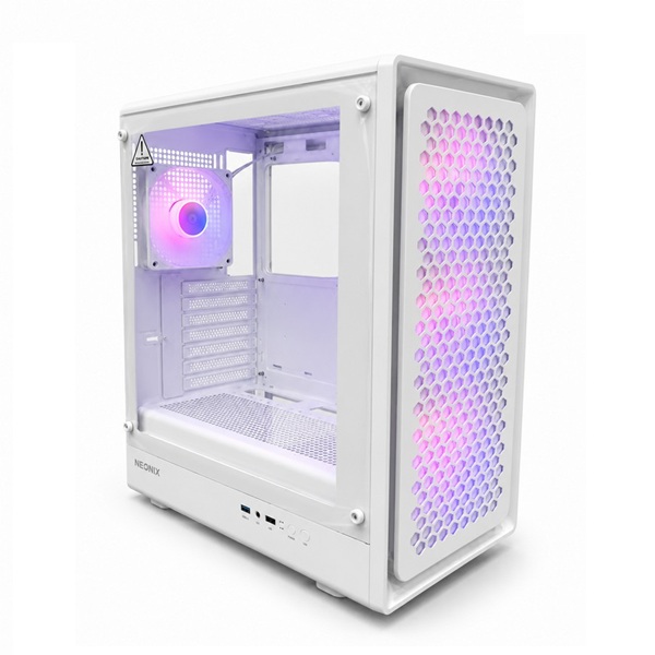 Neonix-Apus-Boitier APUS NEONIX 4X FAN HUB ARGB WHITE – Image 1